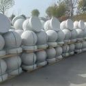 广安 白麻花岗岩石材圆球，石球，挡车球，隔离球，景观石球，风水球等