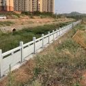 广安 白麻河道栏杆效果展示图