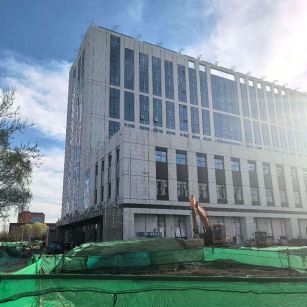 广安 白麻花岗岩石材外墙干挂