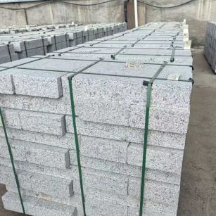 广安 白麻花岗岩路沿石，弧形路沿石，道牙石，马路牙子，界石，路缘石，平沿石，直岩石，平缘石等