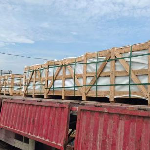 广安 芝麻白花岗岩地铺石出口专车-泰国游