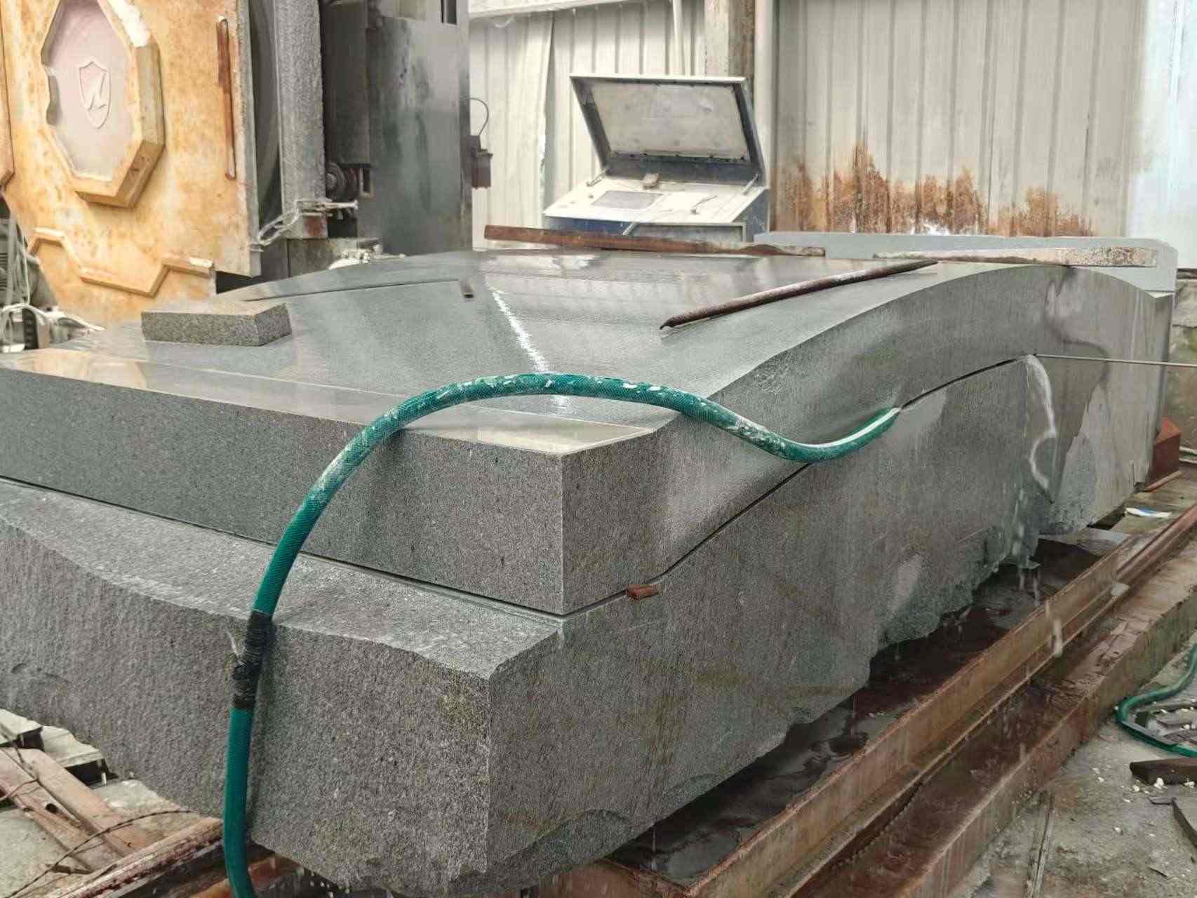 广安 芝麻灰异型加工-拱桥