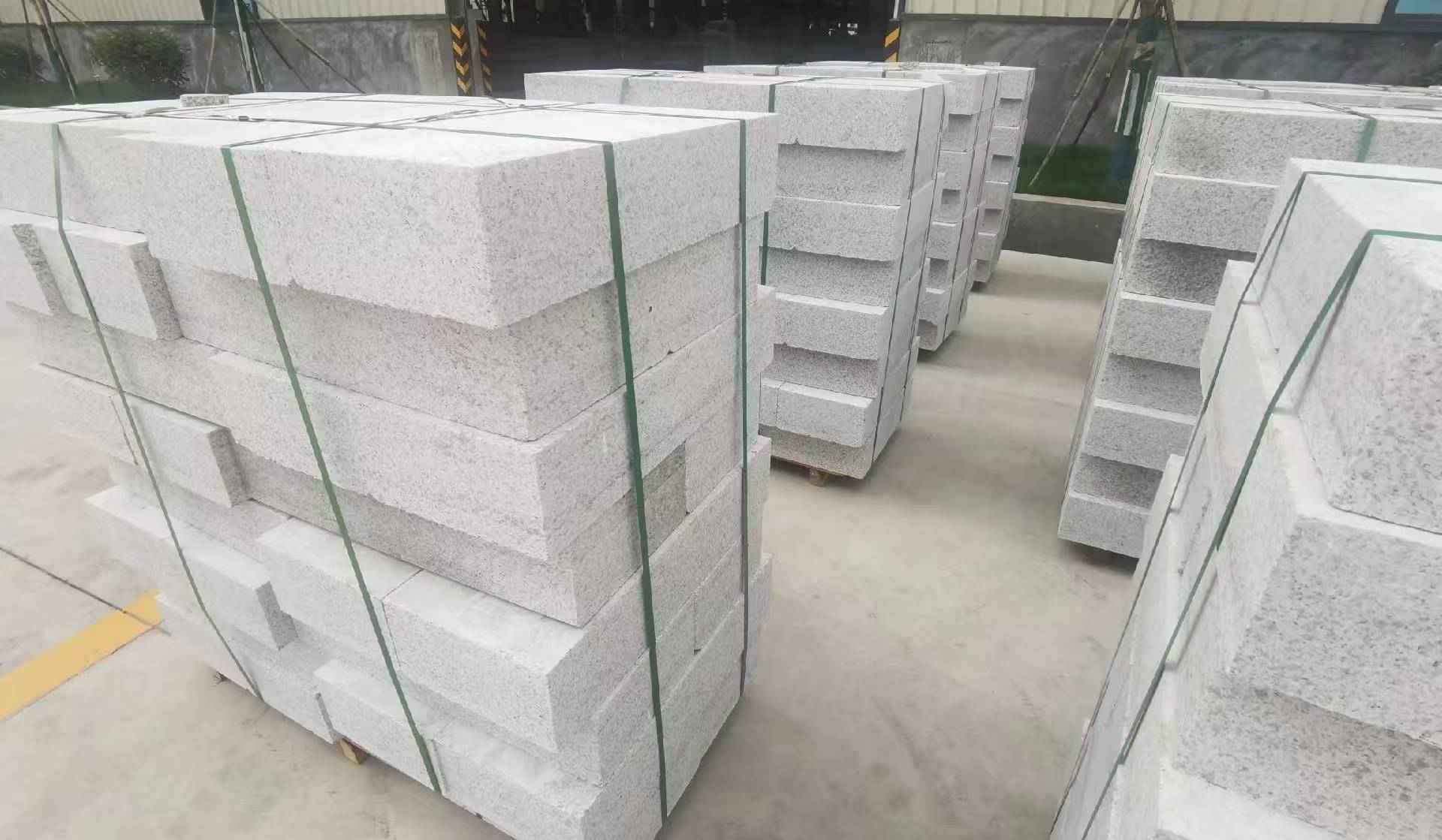 广安 白麻花岗岩路沿石，立缘石，平缘石，路牙石，道牙石，马路牙子等