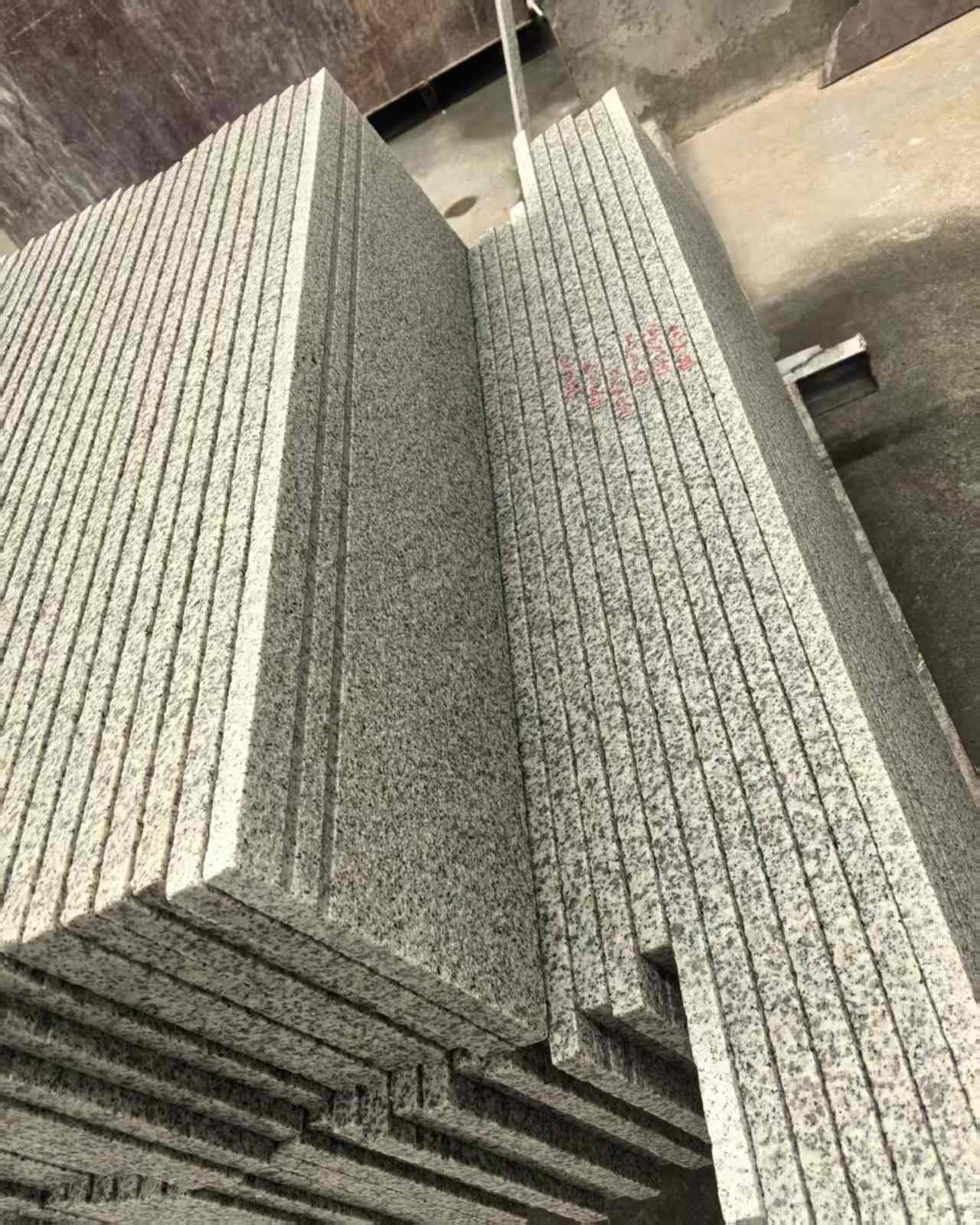 广安 白麻荔枝面花岗岩楼梯踏步